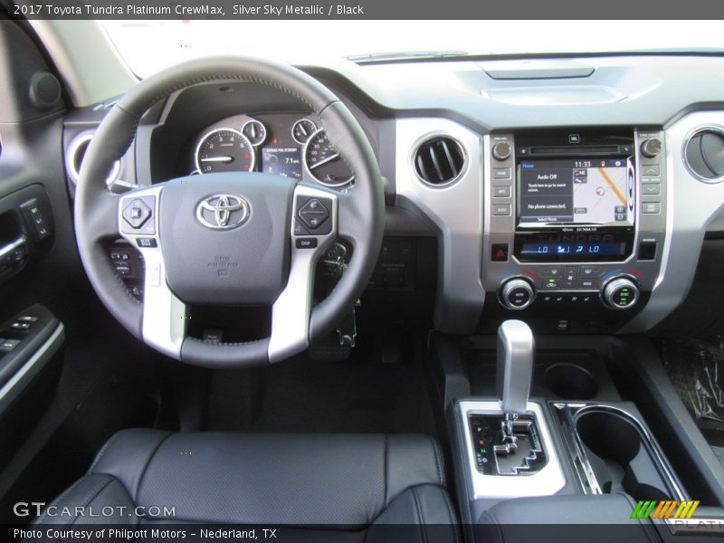 Dashboard of 2017 Tundra Platinum CrewMax
