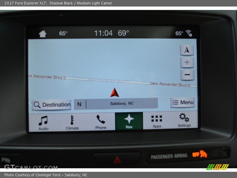Shadow Black / Medium Light Camel 2017 Ford Explorer XLT