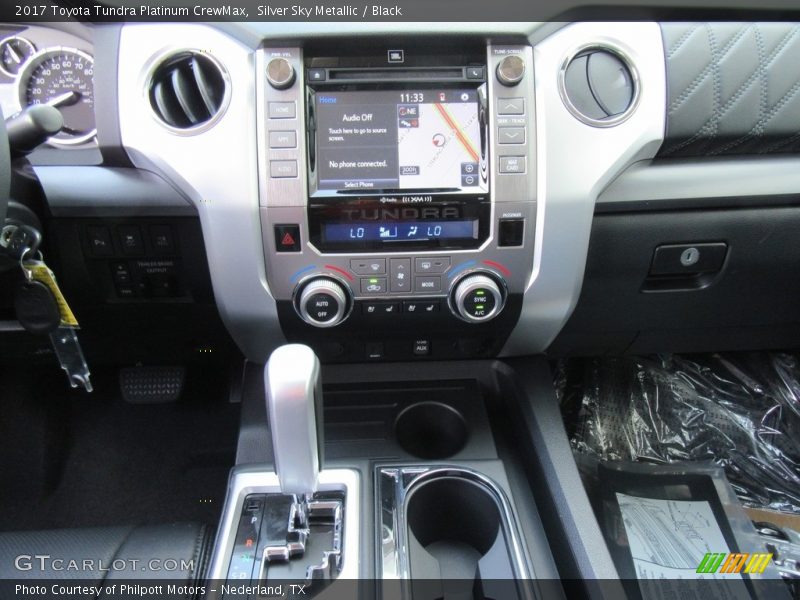 Controls of 2017 Tundra Platinum CrewMax