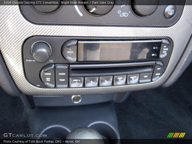 Bright Silver Metallic / Dark Slate Gray 2006 Chrysler Sebring GTC Convertible