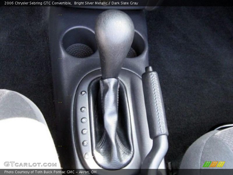 Bright Silver Metallic / Dark Slate Gray 2006 Chrysler Sebring GTC Convertible