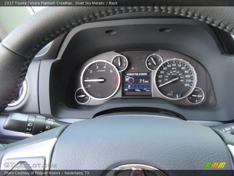  2017 Tundra Platinum CrewMax Platinum CrewMax Gauges