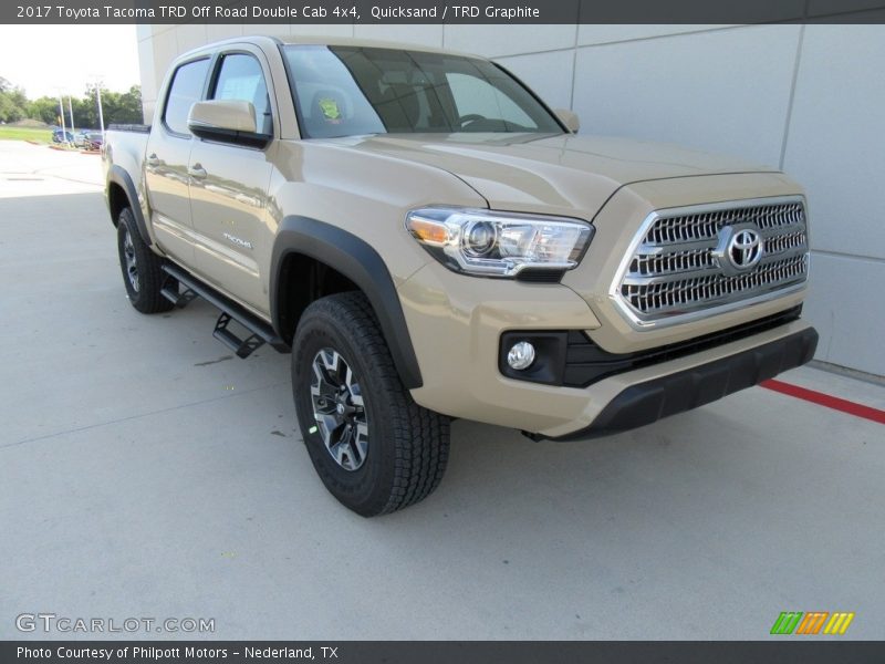 Quicksand / TRD Graphite 2017 Toyota Tacoma TRD Off Road Double Cab 4x4