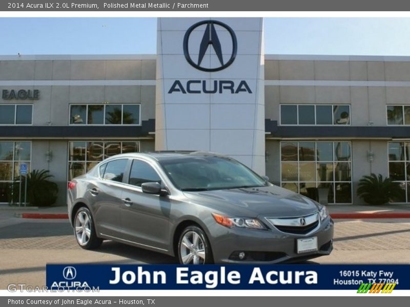 Polished Metal Metallic / Parchment 2014 Acura ILX 2.0L Premium