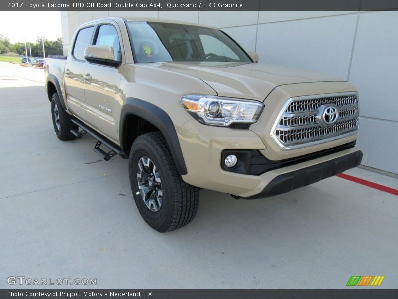 Quicksand / TRD Graphite 2017 Toyota Tacoma TRD Off Road Double Cab 4x4