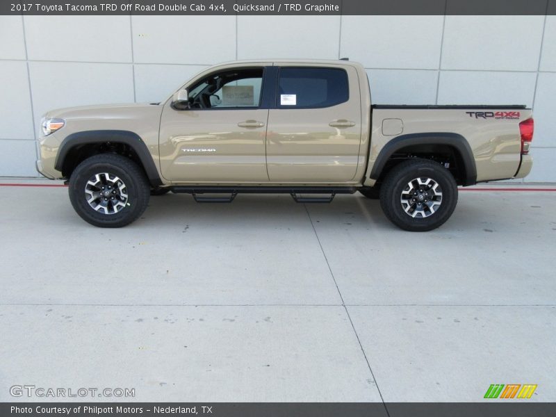 Quicksand / TRD Graphite 2017 Toyota Tacoma TRD Off Road Double Cab 4x4