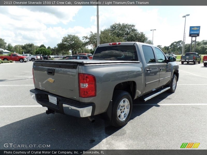 Graystone Metallic / Light Titanium/Dark Titanium 2013 Chevrolet Silverado 1500 LT Crew Cab