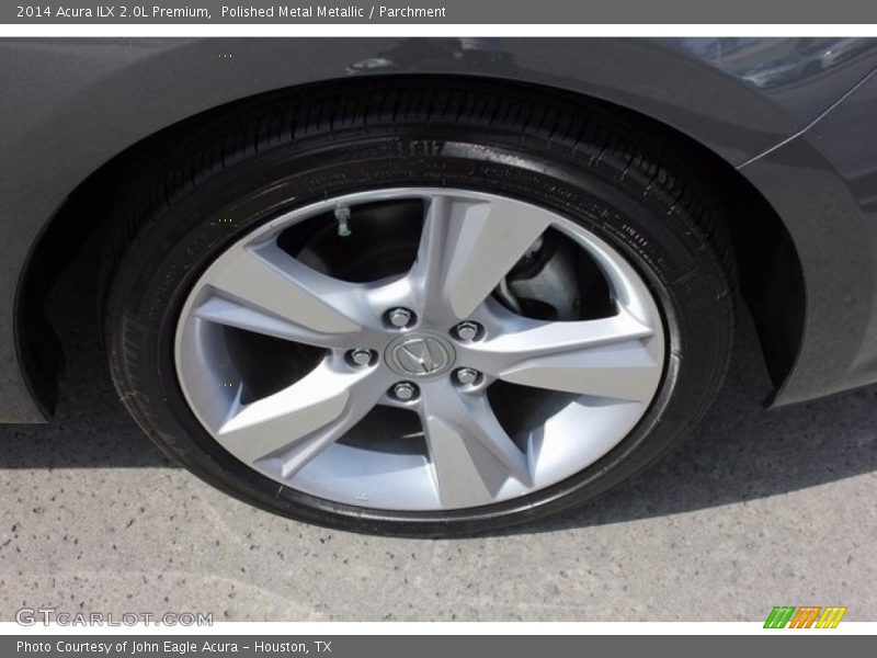 Polished Metal Metallic / Parchment 2014 Acura ILX 2.0L Premium