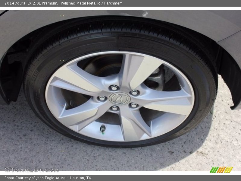 Polished Metal Metallic / Parchment 2014 Acura ILX 2.0L Premium
