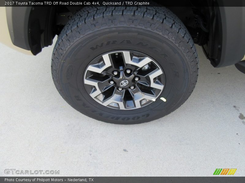 Quicksand / TRD Graphite 2017 Toyota Tacoma TRD Off Road Double Cab 4x4