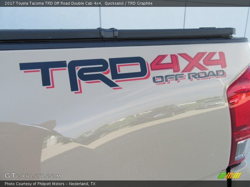 Quicksand / TRD Graphite 2017 Toyota Tacoma TRD Off Road Double Cab 4x4