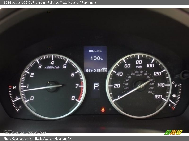 Polished Metal Metallic / Parchment 2014 Acura ILX 2.0L Premium