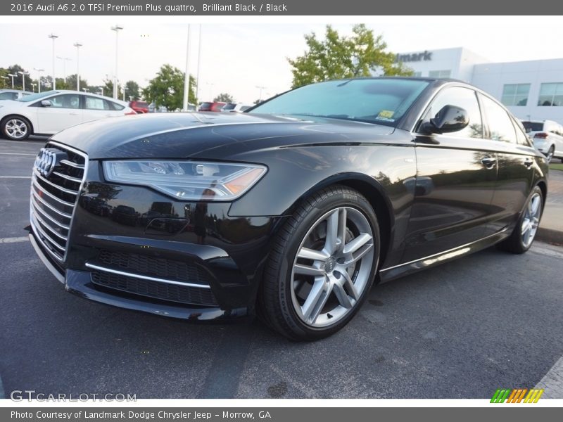 Brilliant Black / Black 2016 Audi A6 2.0 TFSI Premium Plus quattro