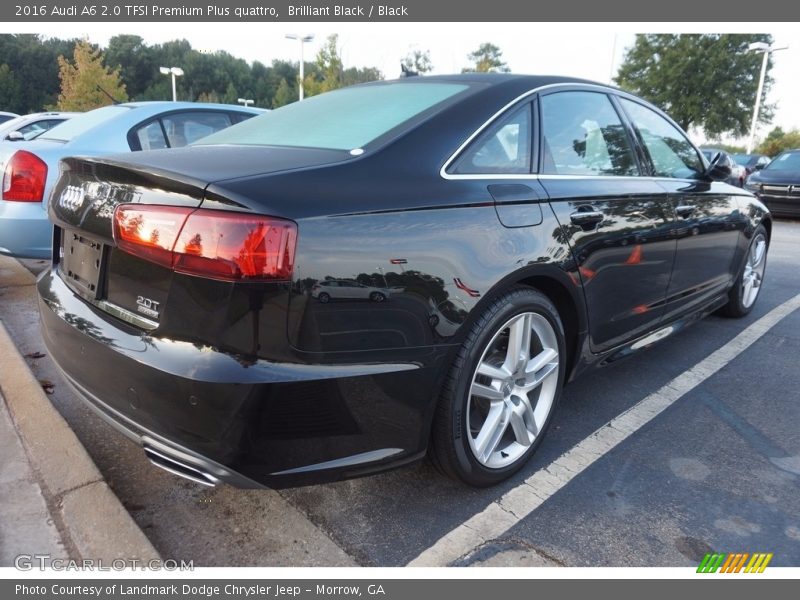 Brilliant Black / Black 2016 Audi A6 2.0 TFSI Premium Plus quattro