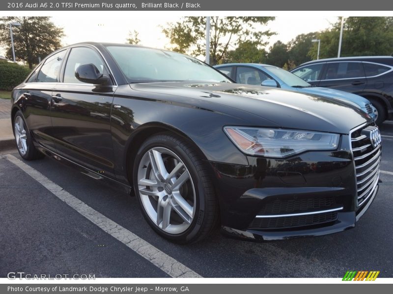 Brilliant Black / Black 2016 Audi A6 2.0 TFSI Premium Plus quattro