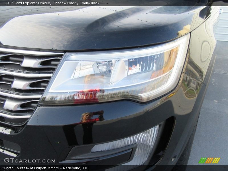 Shadow Black / Ebony Black 2017 Ford Explorer Limited