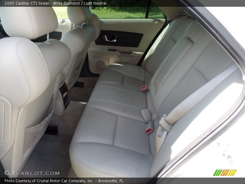 White Diamond / Light Neutral 2005 Cadillac CTS Sedan