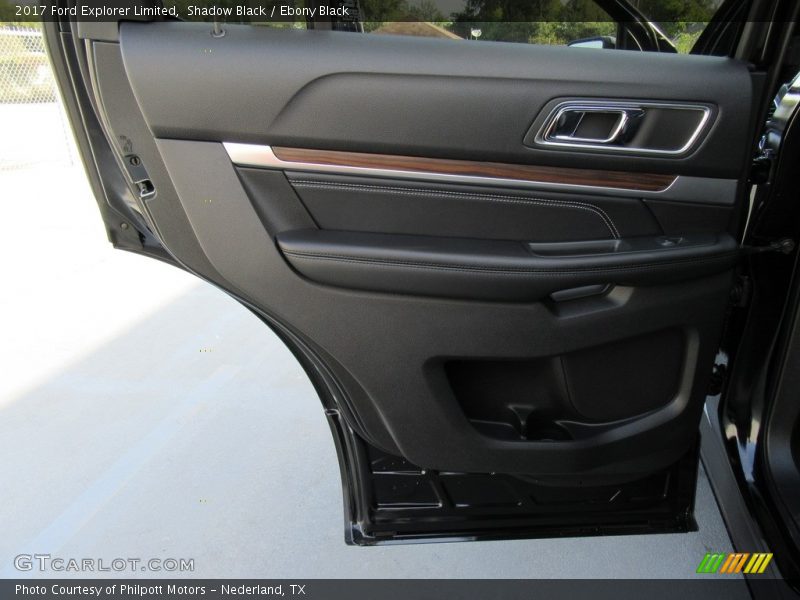 Shadow Black / Ebony Black 2017 Ford Explorer Limited