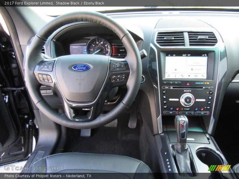 Shadow Black / Ebony Black 2017 Ford Explorer Limited