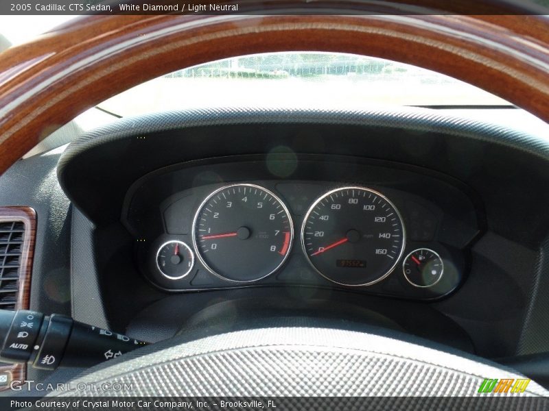 White Diamond / Light Neutral 2005 Cadillac CTS Sedan