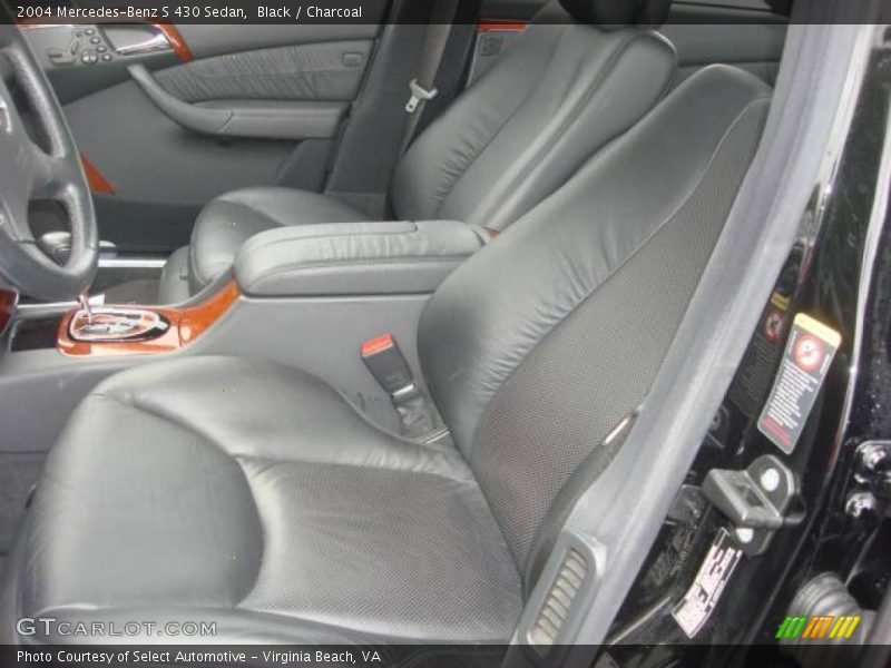 Black / Charcoal 2004 Mercedes-Benz S 430 Sedan