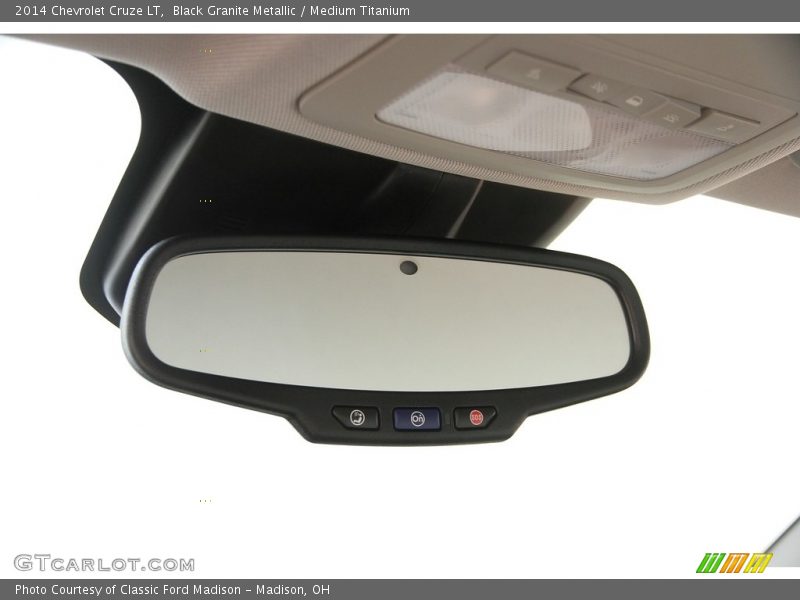 Black Granite Metallic / Medium Titanium 2014 Chevrolet Cruze LT