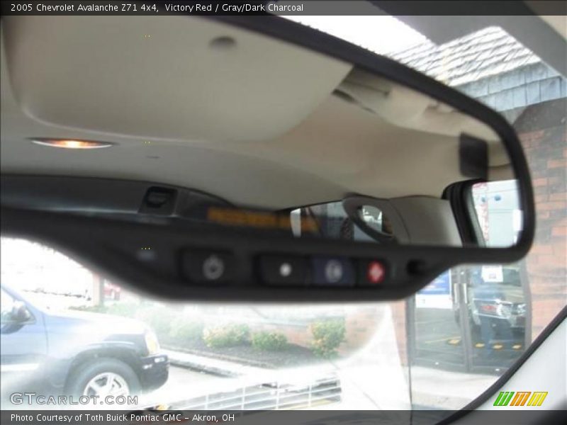 Victory Red / Gray/Dark Charcoal 2005 Chevrolet Avalanche Z71 4x4