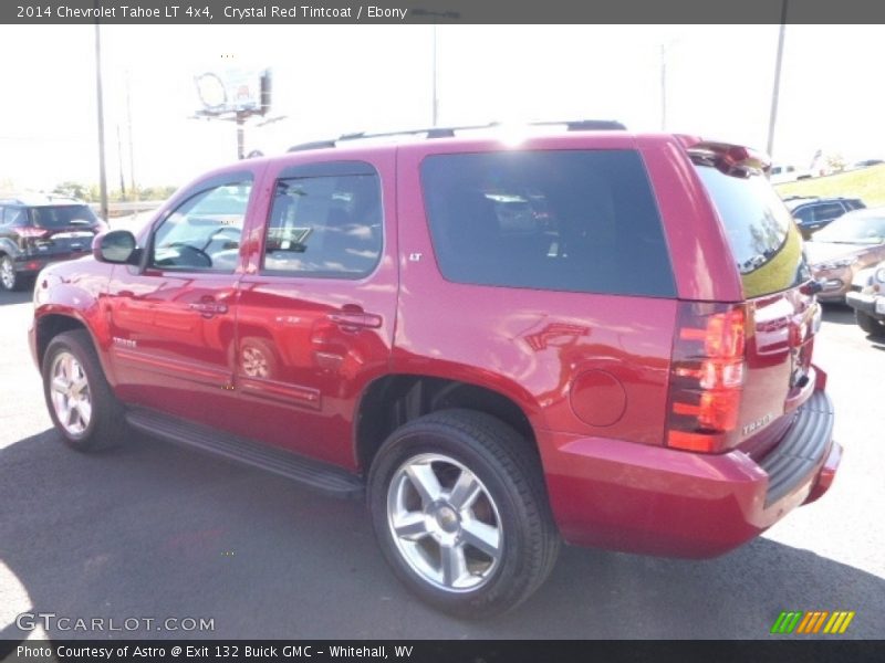 Crystal Red Tintcoat / Ebony 2014 Chevrolet Tahoe LT 4x4