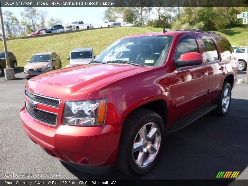 Crystal Red Tintcoat / Ebony 2014 Chevrolet Tahoe LT 4x4