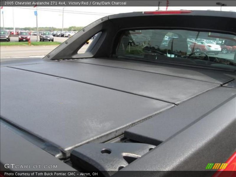 Victory Red / Gray/Dark Charcoal 2005 Chevrolet Avalanche Z71 4x4