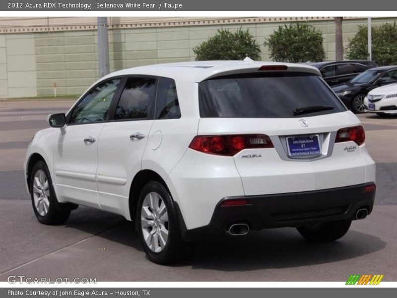 Bellanova White Pearl / Taupe 2012 Acura RDX Technology