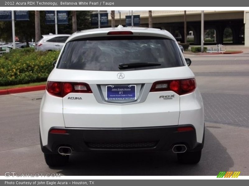 Bellanova White Pearl / Taupe 2012 Acura RDX Technology