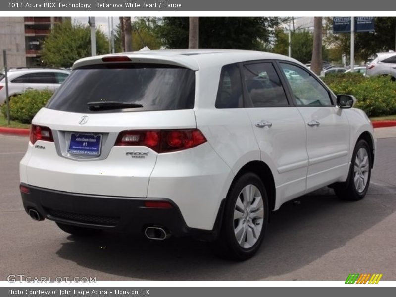 Bellanova White Pearl / Taupe 2012 Acura RDX Technology