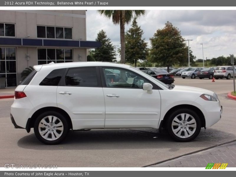 Bellanova White Pearl / Taupe 2012 Acura RDX Technology