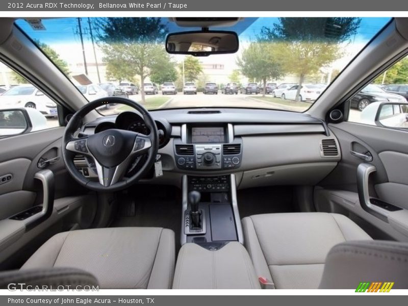 Bellanova White Pearl / Taupe 2012 Acura RDX Technology