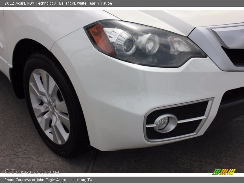 Bellanova White Pearl / Taupe 2012 Acura RDX Technology