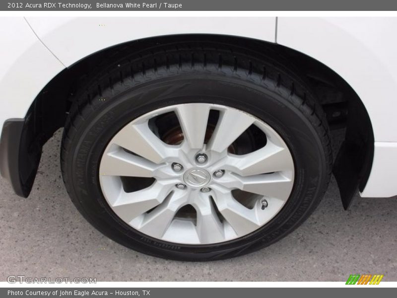 Bellanova White Pearl / Taupe 2012 Acura RDX Technology
