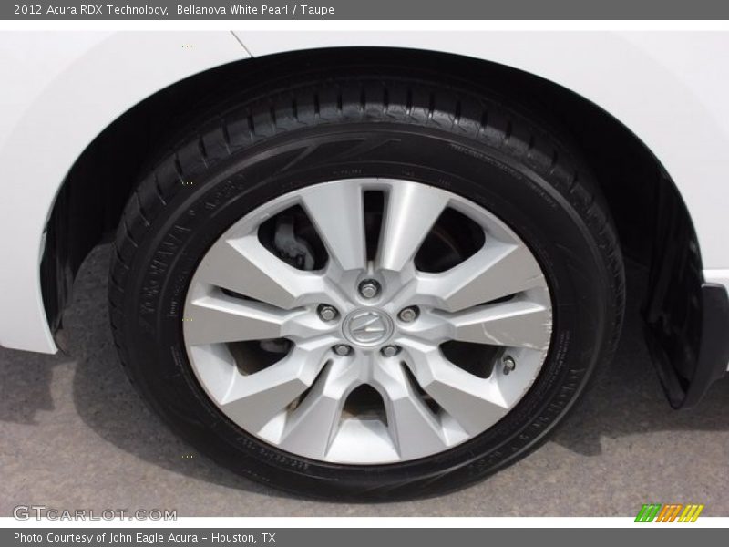 Bellanova White Pearl / Taupe 2012 Acura RDX Technology