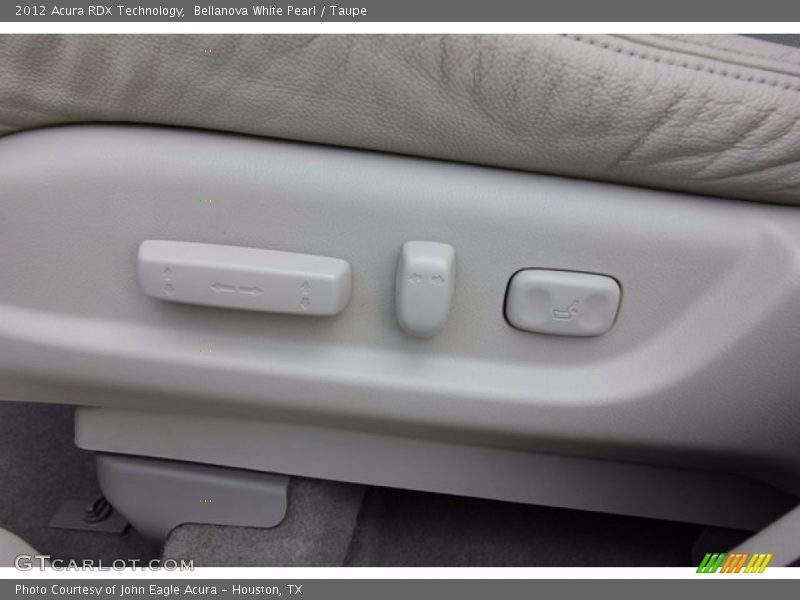 Bellanova White Pearl / Taupe 2012 Acura RDX Technology
