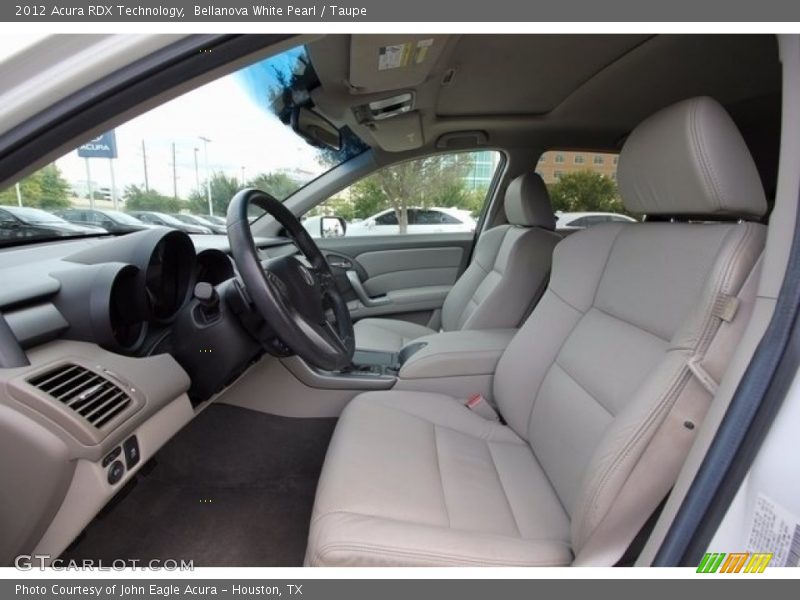 Bellanova White Pearl / Taupe 2012 Acura RDX Technology
