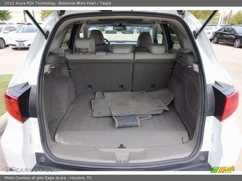 Bellanova White Pearl / Taupe 2012 Acura RDX Technology