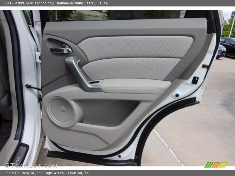 Bellanova White Pearl / Taupe 2012 Acura RDX Technology