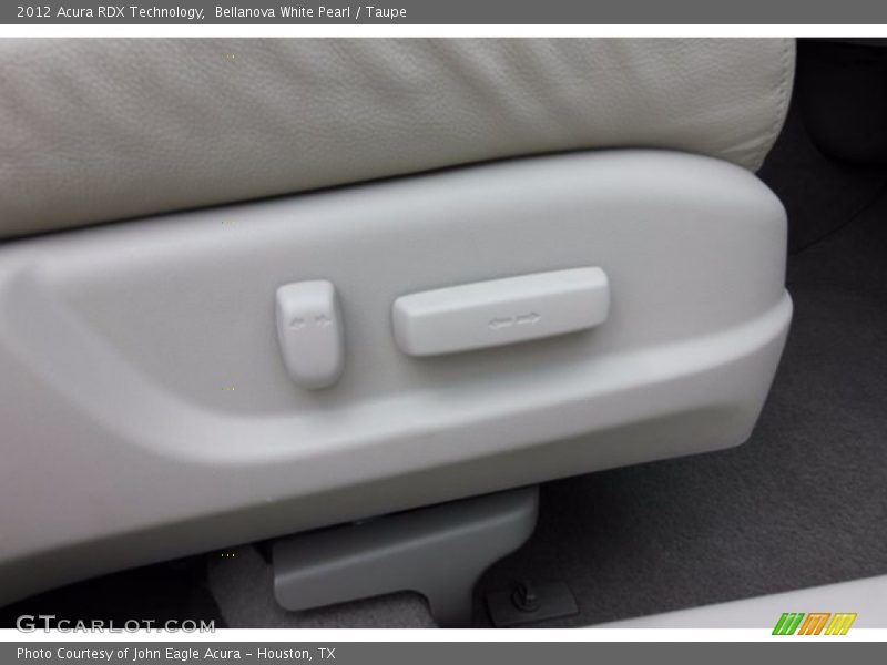 Bellanova White Pearl / Taupe 2012 Acura RDX Technology