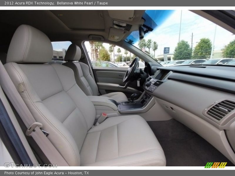 Bellanova White Pearl / Taupe 2012 Acura RDX Technology