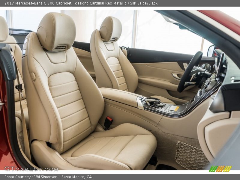  2017 C 300 Cabriolet Silk Beige/Black Interior