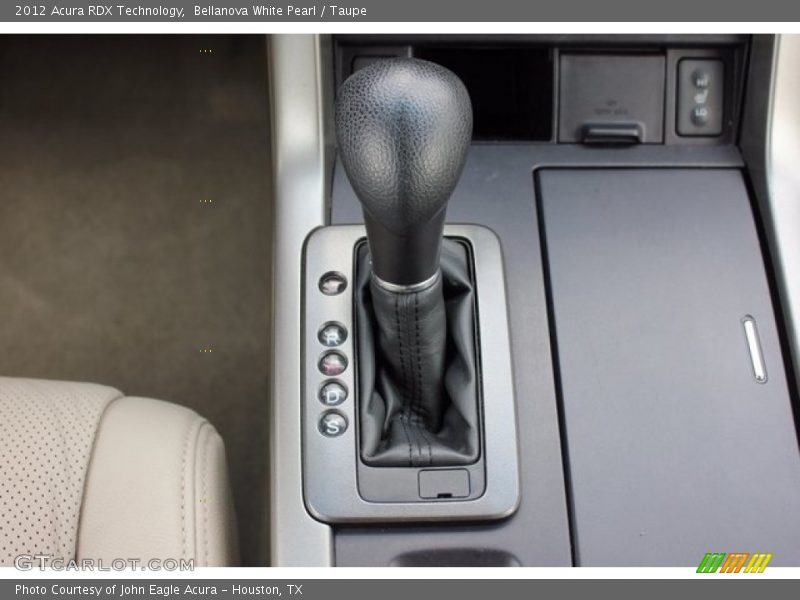Bellanova White Pearl / Taupe 2012 Acura RDX Technology