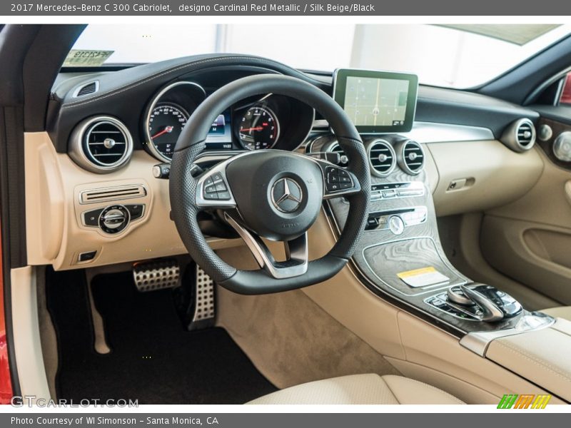 Dashboard of 2017 C 300 Cabriolet