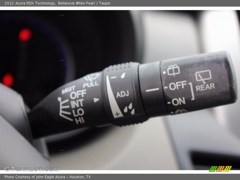 Bellanova White Pearl / Taupe 2012 Acura RDX Technology