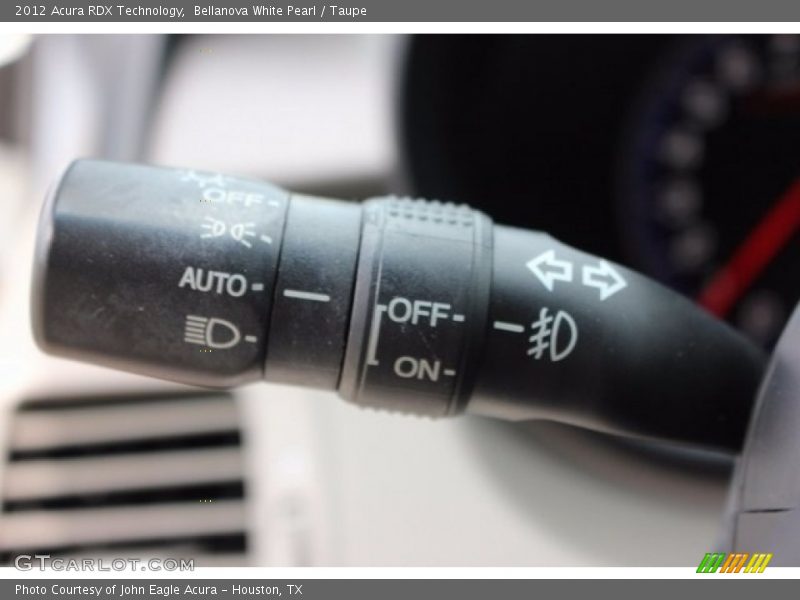 Bellanova White Pearl / Taupe 2012 Acura RDX Technology
