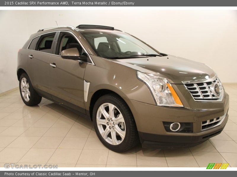 Terra Mocha Metallic / Ebony/Ebony 2015 Cadillac SRX Performance AWD